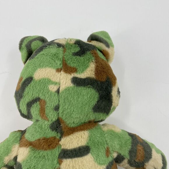 Build-A-Bear Great Wolf Lodge Camo Wolf Plush Camouflage 2022 Stuffed Animal - Picture 5 of 11